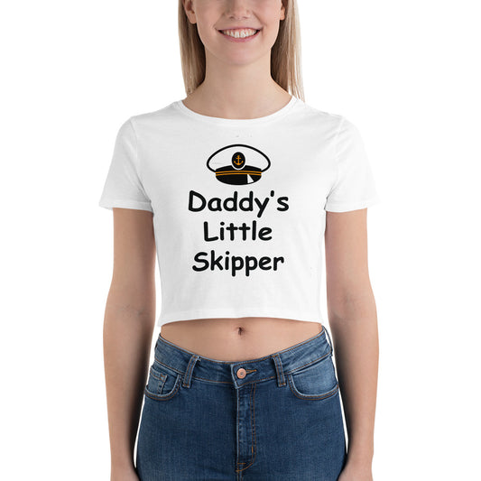 Daddy's Little Skipper Crop Tee