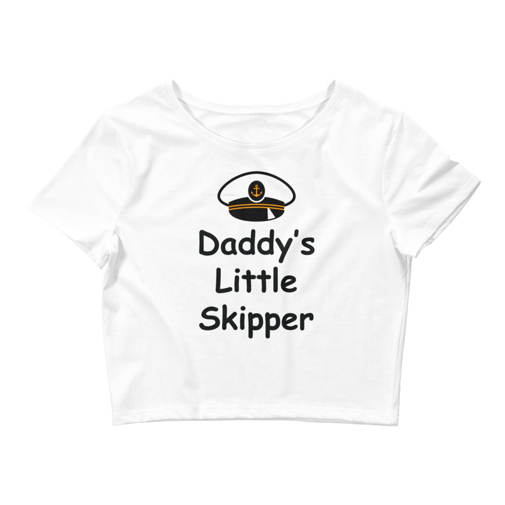 Daddy's Little Skipper Crop Tee